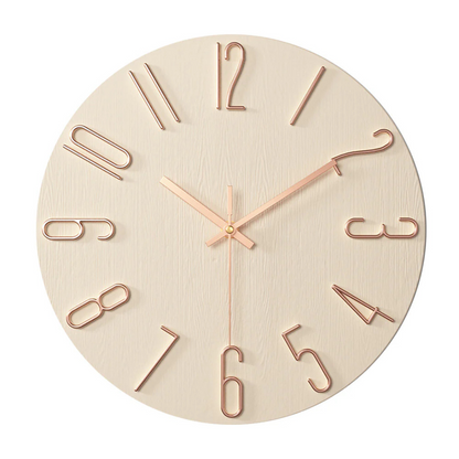 Damaris Modern Wall Clock – Rose
