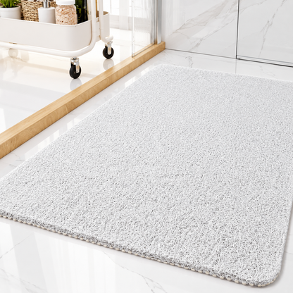 Vesper Non-Slip Bath Mat – White, S