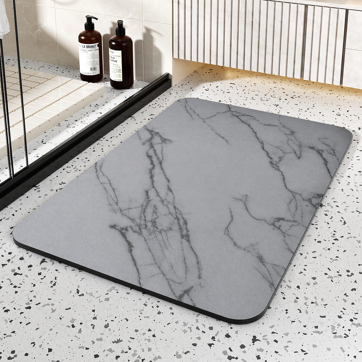 Flossie Diatom Bath Mat – Design D