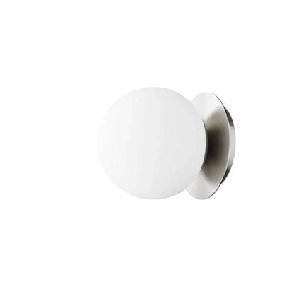 Tilda Opal Globe Wall Light – Chrome