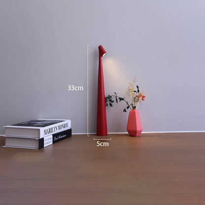 Nola Cordless LED Table Lamp – Red, Changeable