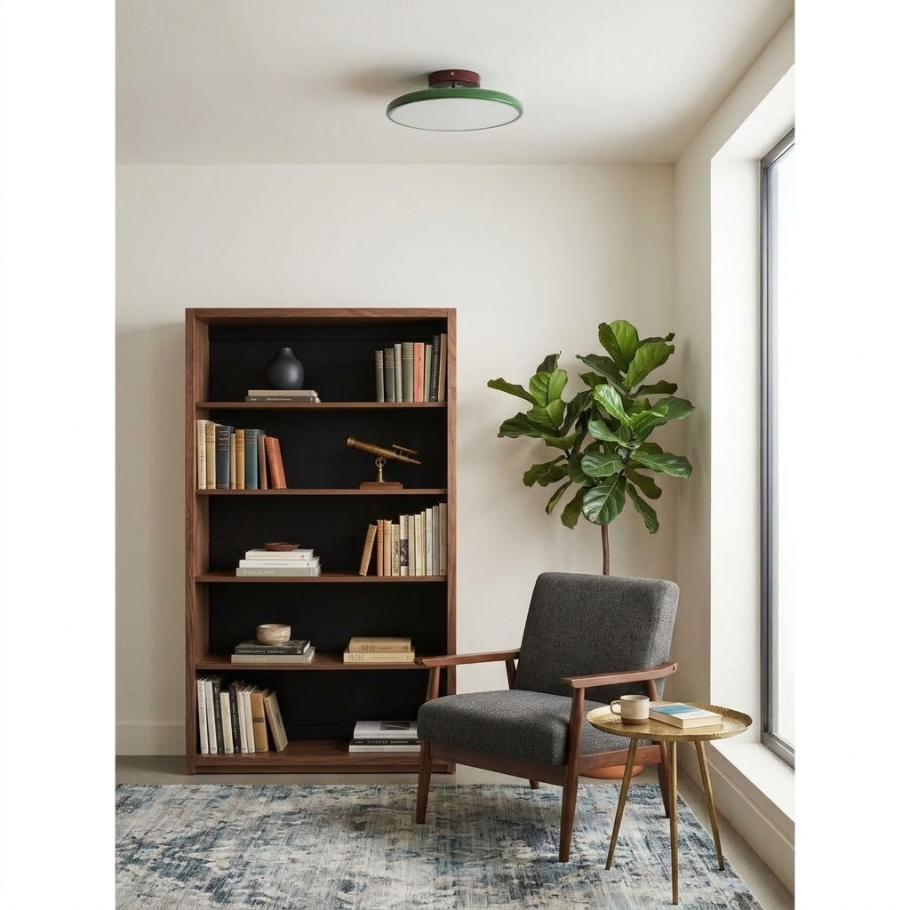 Matteo Swivel Ceiling Lamp - reading corner