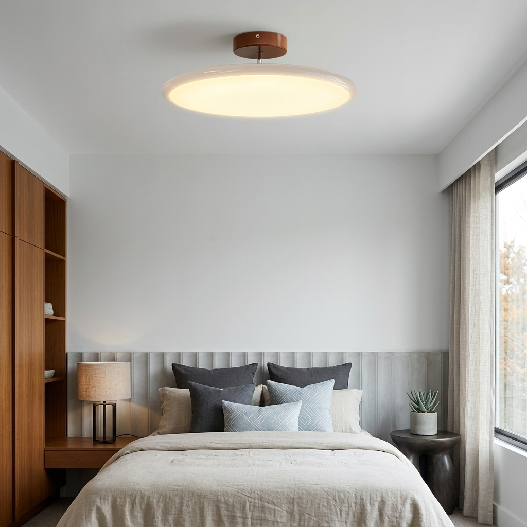 Matteo Swivel Ceiling Lamp - bedroom