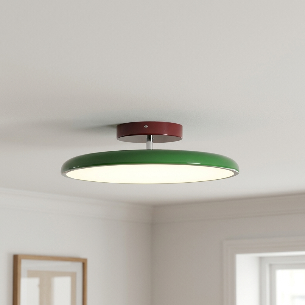 Matteo Swivel Ceiling Lamp - green
