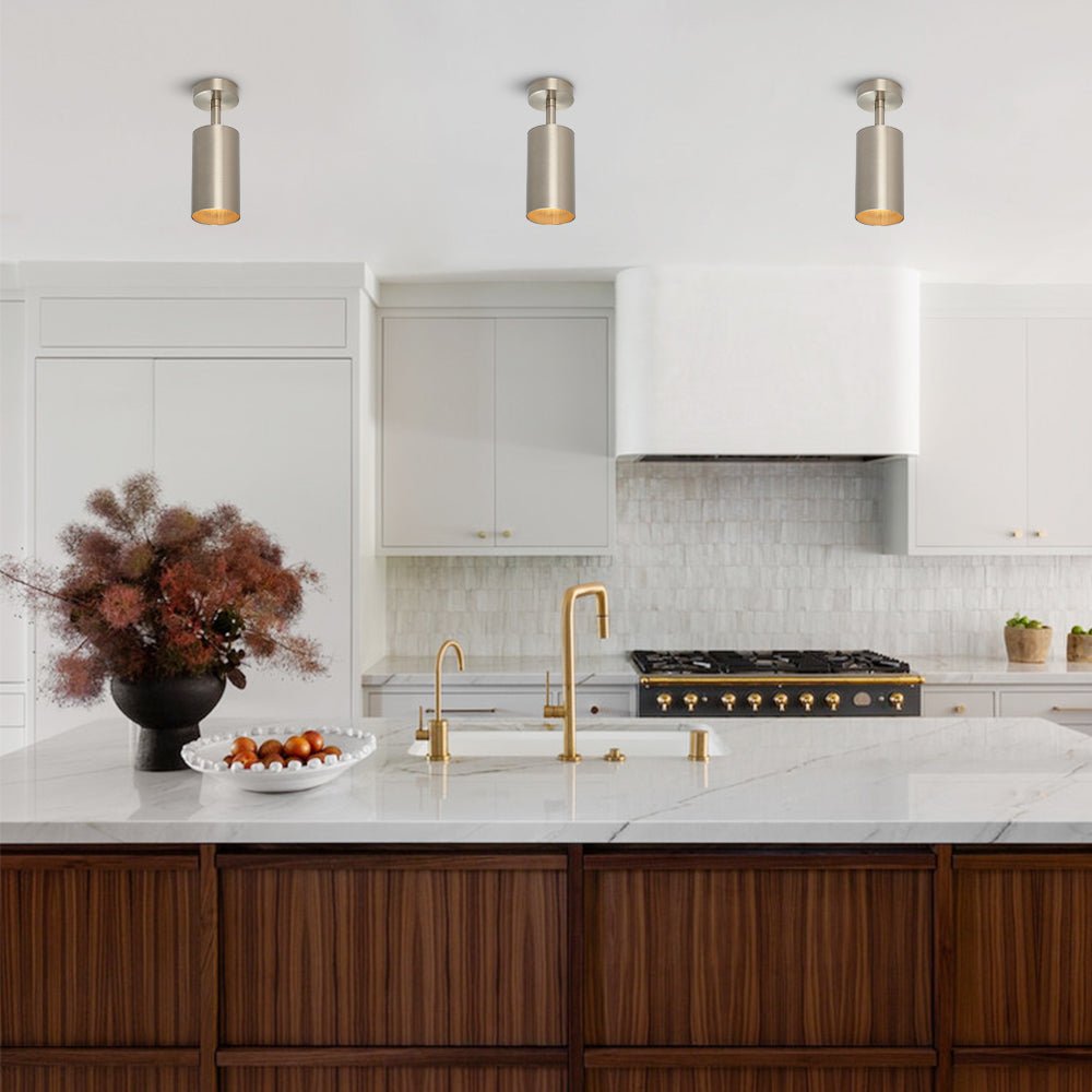 Remy adjustable spot ceiling light – in a kitchen