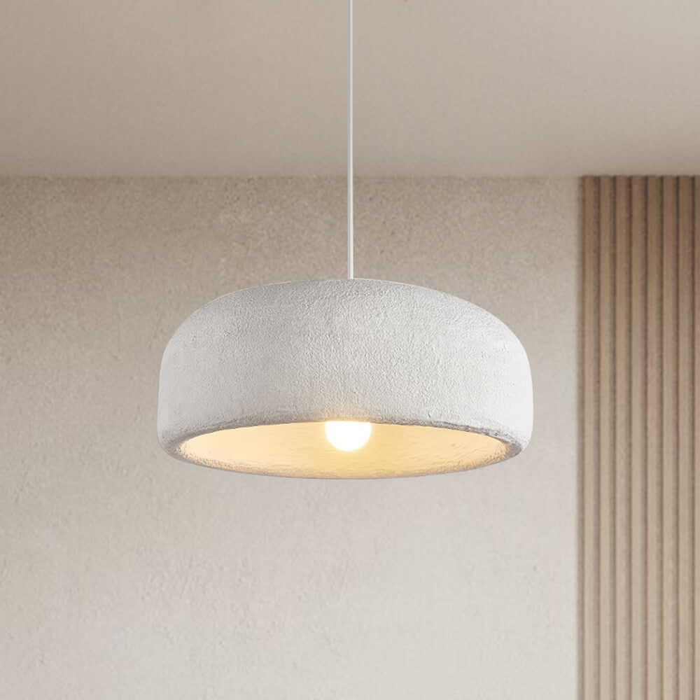Lucienne cloud pendant – lit in a room