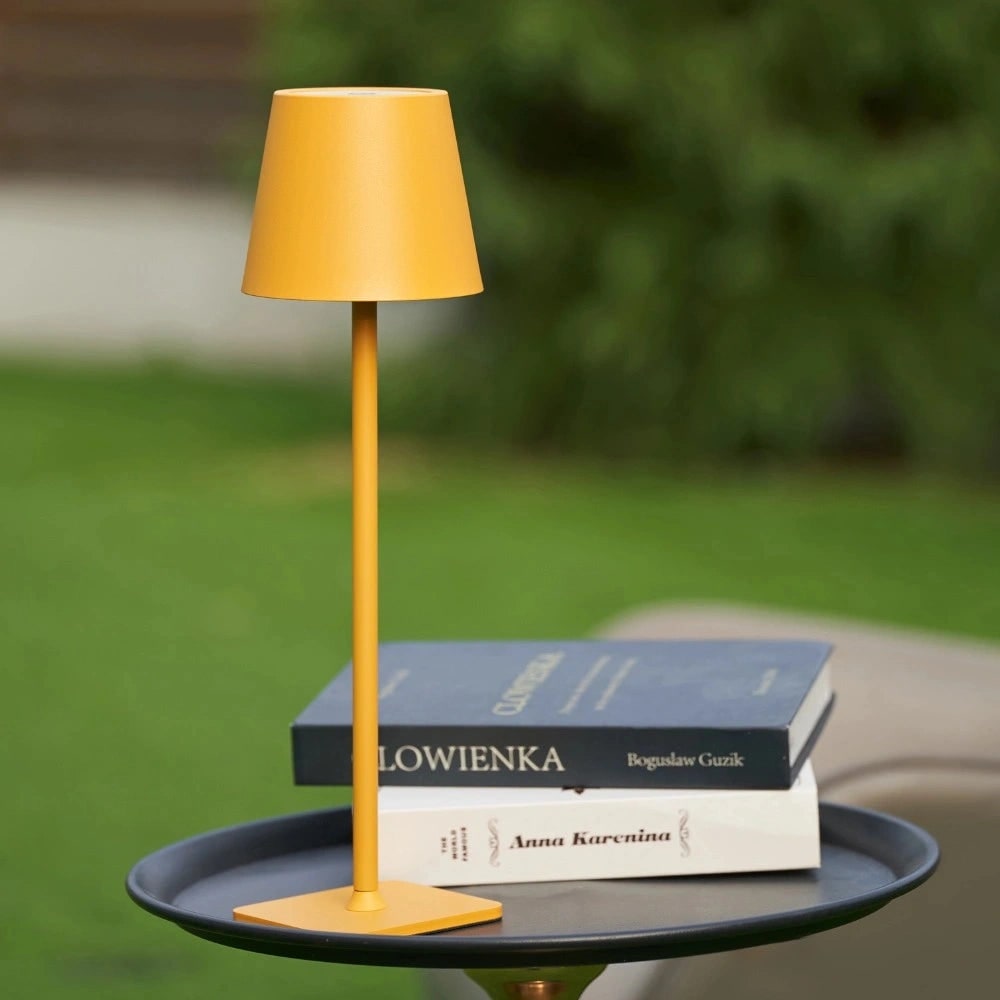 Rupert Cordless Table Lamp – Matte Yellow